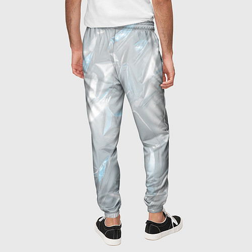 Мужские брюки Голографическая текстура / 3D-принт – фото 4