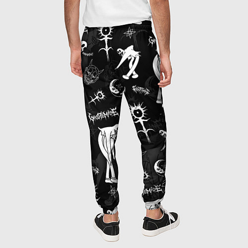 Мужские брюки Ghostemane / 3D-принт – фото 4