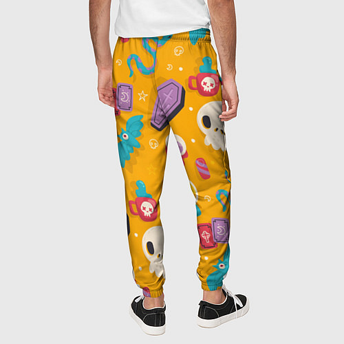 Мужские брюки Весенний Хэллоуин / 3D-принт – фото 4