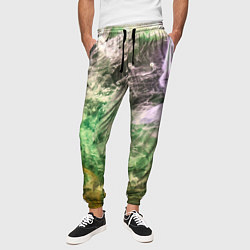 Брюки на резинке мужские ДЫМ SMOKE, цвет: 3D-принт — фото 2