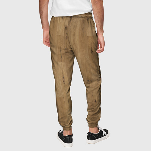 Мужские брюки Камуфляж линолеум / 3D-принт – фото 4