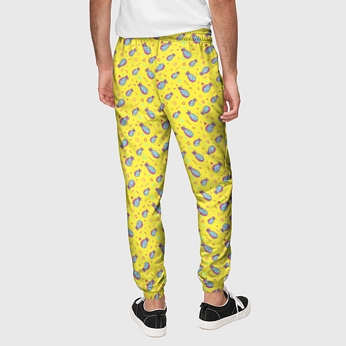 Мужские брюки Pineapple Pattern / 3D-принт – фото 4