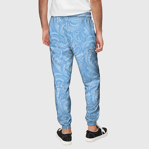 Мужские брюки Морозный Иней / 3D-принт – фото 4