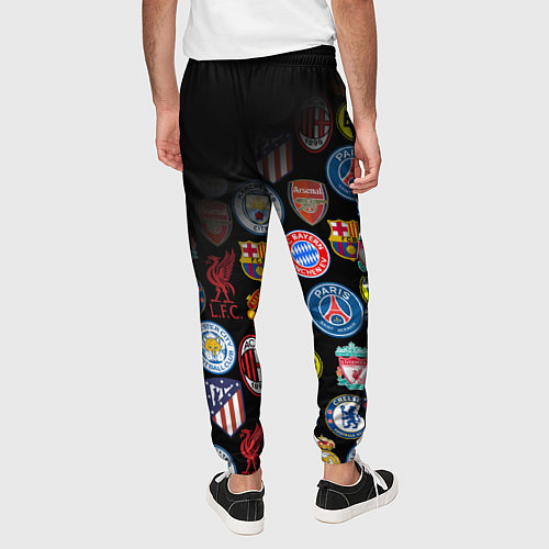 Мужские брюки PSG LOGOBOMBING / 3D-принт – фото 4
