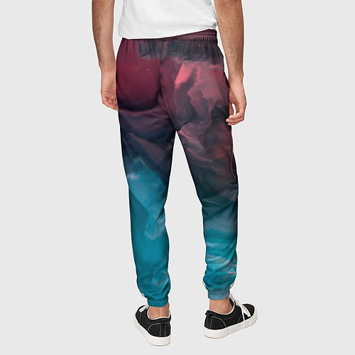 Мужские брюки Туманная вода / 3D-принт – фото 4