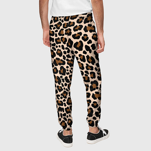 Мужские брюки Леопардовые Пятна / 3D-принт – фото 4