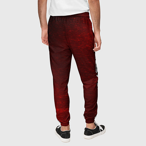 Мужские брюки RENAULT - Глитч / 3D-принт – фото 4