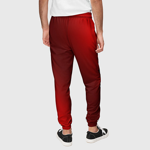 Мужские брюки HAMMALI градиент / 3D-принт – фото 4