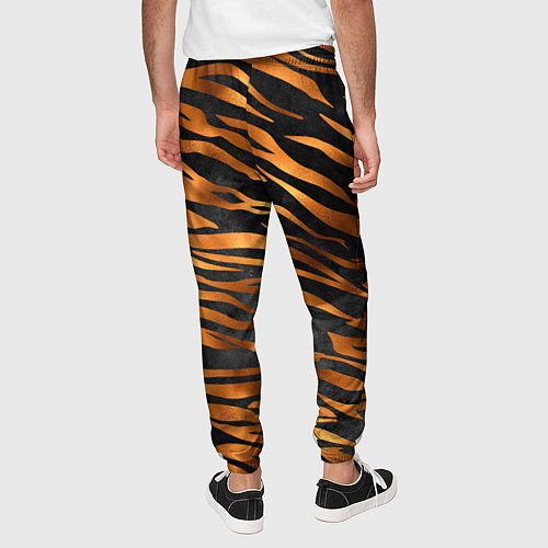 Мужские брюки В шкуре тигра / 3D-принт – фото 4