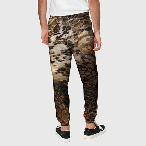 Мужские брюки Тигриная шикарная шкура / 3D-принт – фото 4