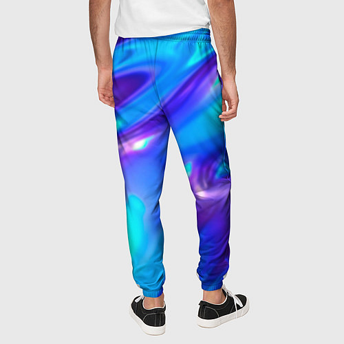 Мужские брюки Neon Holographic / 3D-принт – фото 4