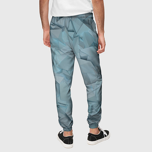 Мужские брюки ЛеДяная Геометрия / 3D-принт – фото 4