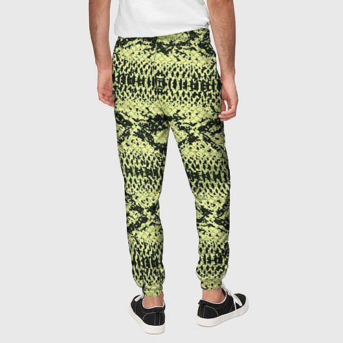 Мужские брюки Крокодиловая кожа / 3D-принт – фото 4