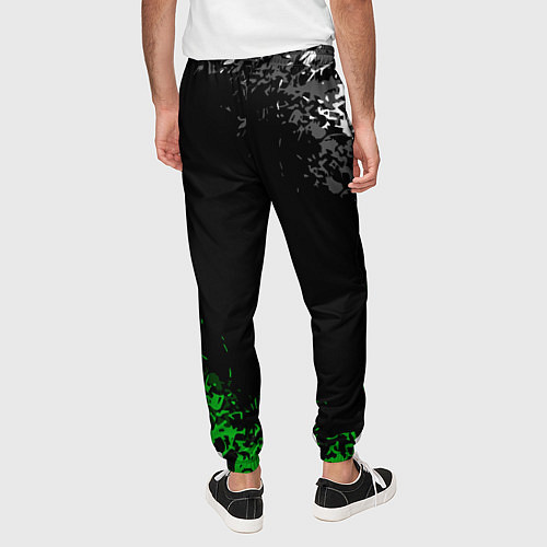 Мужские брюки Skoda: Авто бренд / 3D-принт – фото 4