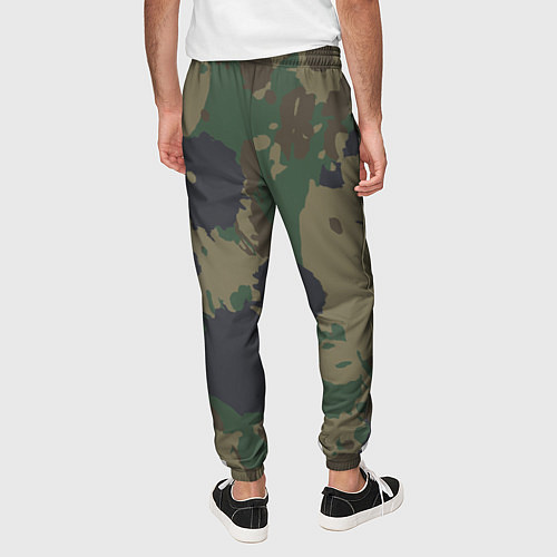 Мужские брюки Камуфляж брызги красок / 3D-принт – фото 4