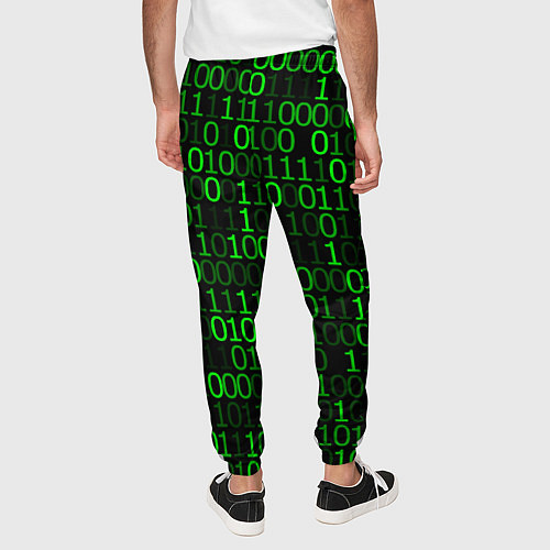 Мужские брюки Бинарный Код Binary Code / 3D-принт – фото 4