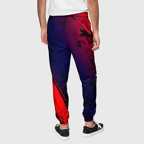 Мужские брюки ТОЙОТА TRD SPORT - Краска / 3D-принт – фото 4
