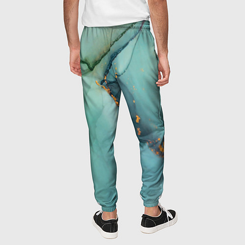 Мужские брюки FluidArt / 3D-принт – фото 4