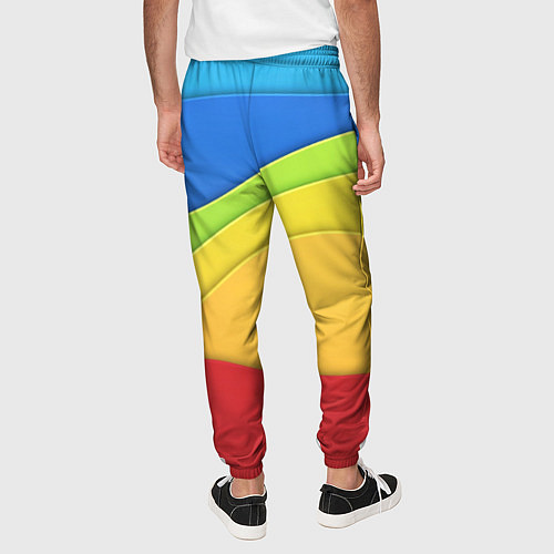 Мужские брюки Fashion pattern 2022 Wave / 3D-принт – фото 4