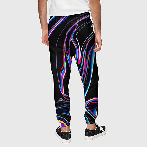 Мужские брюки Vanguard pattern Neon / 3D-принт – фото 4