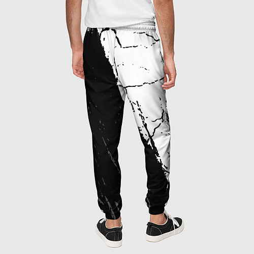 Мужские брюки Marilyn manson Трещины / 3D-принт – фото 4