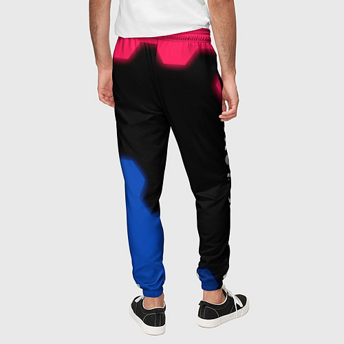 Мужские брюки BARCELONA Sport - Графика / 3D-принт – фото 4