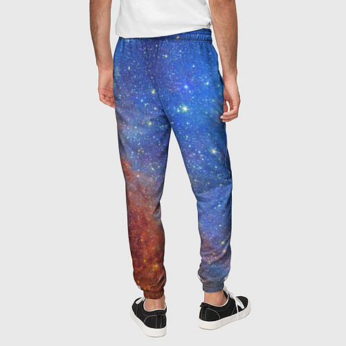 Мужские брюки Яркая вселенная / 3D-принт – фото 4