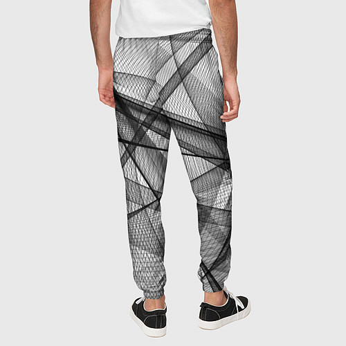 Мужские брюки Сеть Коллекция Get inspired! Fl-181 / 3D-принт – фото 4