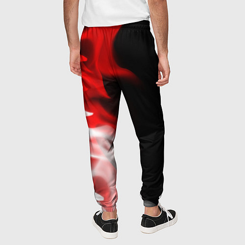 Мужские брюки DOTA 2 Пламя Вертикально / 3D-принт – фото 4