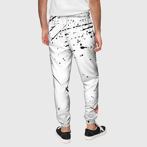 Мужские брюки Берсерк - Berserk logo elements / 3D-принт – фото 4