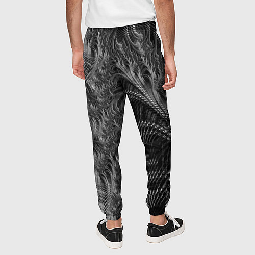 Мужские брюки Абстрактный фрактальный паттерн Abstract Fractal p / 3D-принт – фото 4