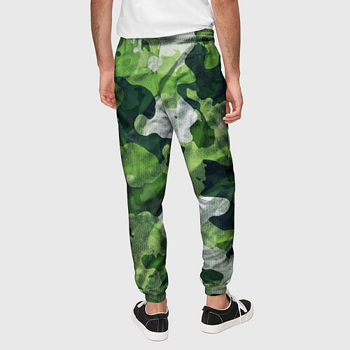 Мужские брюки Camouflage Pattern Камуфляж Паттерн / 3D-принт – фото 4