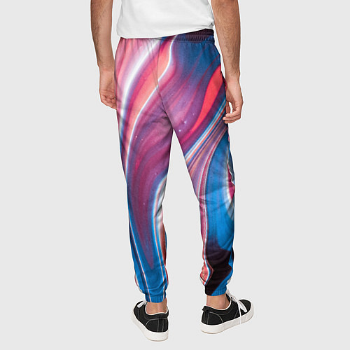 Мужские брюки Colorful river / 3D-принт – фото 4