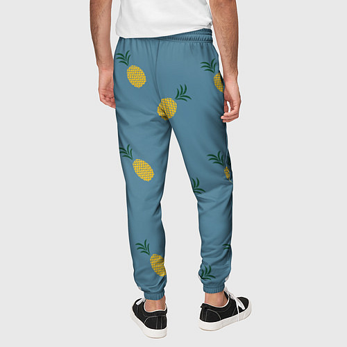 Мужские брюки Pineapplы / 3D-принт – фото 4