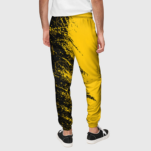 Мужские брюки Nirvana Паттерн / 3D-принт – фото 4