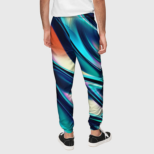Мужские брюки Abstract Wave / 3D-принт – фото 4