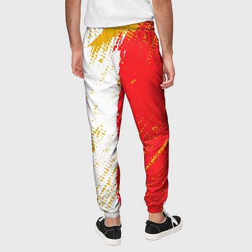 Мужские брюки Fc monaco фк монако краска / 3D-принт – фото 4