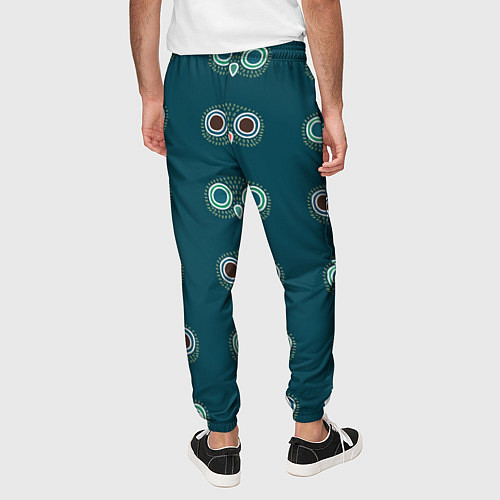 Мужские брюки Совиный парад / 3D-принт – фото 4