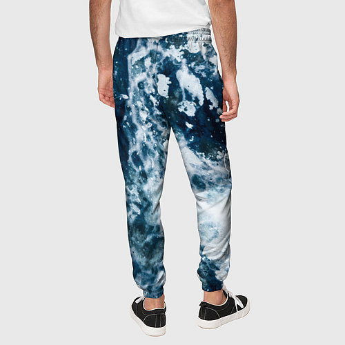 Мужские брюки Замерзшие Лужи Зимы / 3D-принт – фото 4