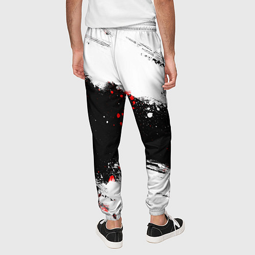 Мужские брюки БЕРСЕРК : Спортивная форма - Клеймо жертвы / 3D-принт – фото 4