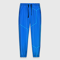 Мужские брюки Blue geometry линии