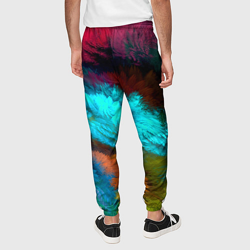 Мужские брюки Colorful Explosion / 3D-принт – фото 4