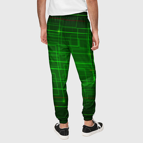 Мужские брюки Нейросеть - текстура / 3D-принт – фото 4