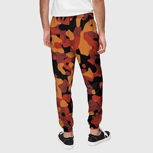 Мужские брюки Камуфляж Common Orange / 3D-принт – фото 4