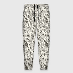 Мужские брюки Капля с этноузором