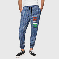Брюки на резинке мужские Milano - Italy - Jeans - Fashion, цвет: 3D-принт — фото 2