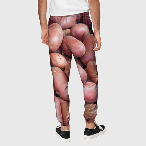 Мужские брюки Картофельные клубни / 3D-принт – фото 4