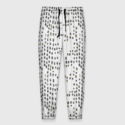 Мужские брюки Паттерн с акварельными каплями