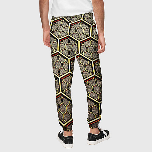 Мужские брюки Броня из колец / 3D-принт – фото 4