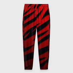 Мужские брюки Красный градиент - языки пламени